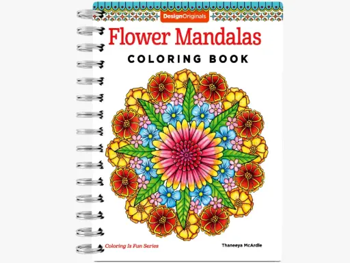 [88890843] تلوين الكبار8flower mandala كتاب
